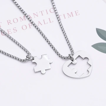 316鋼飾×愛的拼圖×姐妹閨蜜情侶項鍊組.avif