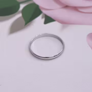 線條晶鑽指環×三套件戒指組×銀色