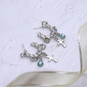 925銀飾×簡約磨砂愛心×鎖骨項鍊 .avif