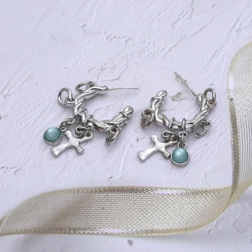 925銀飾×簡約磨砂愛心×鎖骨項鍊 .avif