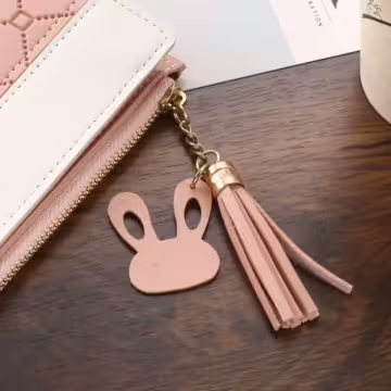 菱紋壓線×對折拉鍊短皮夾×黑色