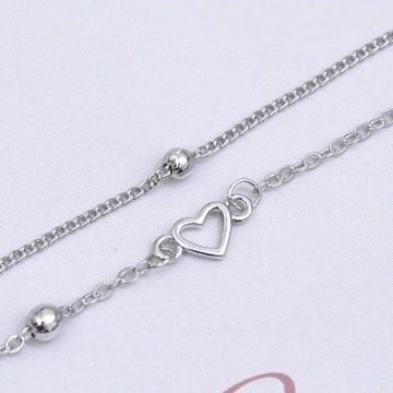 925銀飾×甜美雙層鏤空愛心×手鍊.avif