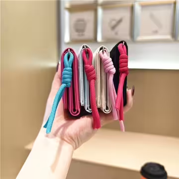 糖果甜心皺面皮革&times;三折短皮夾&times;淺綠