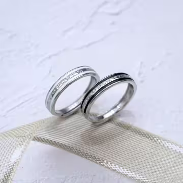 黑白情絲×情侶對戒