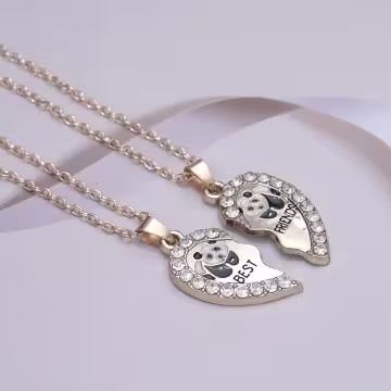 熊抱朋友×閨蜜姐妹項鍊組