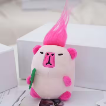 梳毛卡皮巴拉×娃娃×掛件×共二色