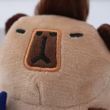 梳毛卡皮巴拉×娃娃×掛件×共二色