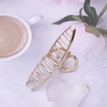 極簡金屬波堤×七套件戒指組×金色.avif