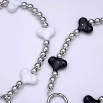 小愛心&times;手機腕帶掛繩&times;黑色