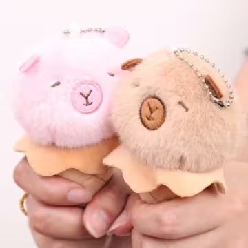 卡皮巴拉冰淇淋×娃娃×掛件×共三色