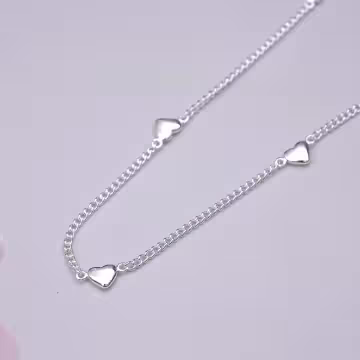 925銀飾&times;小小愛心&times;鎖骨項鍊