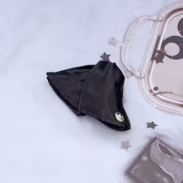 緞面包覆極簡風×鯊魚夾×共二色