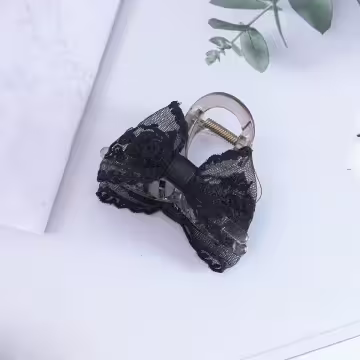 性感黑蕾絲×鯊魚夾