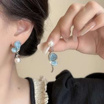 粉桃格子小花霧面&times;穿戴式手指甲片&times;二十四入 .avif