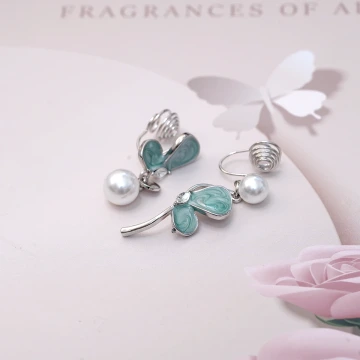 粉桃格子小花霧面&times;穿戴式手指甲片&times;二十四入 .avif