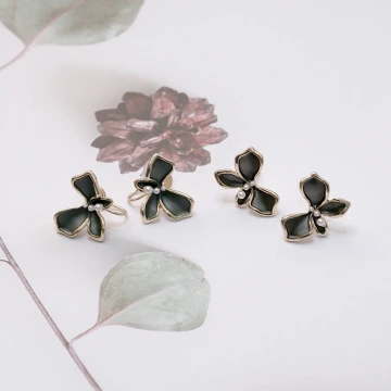 粉桃格子小花霧面&times;穿戴式手指甲片&times;二十四入 .avif