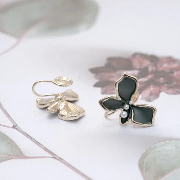 粉桃格子小花霧面&times;穿戴式手指甲片&times;二十四入 .avif