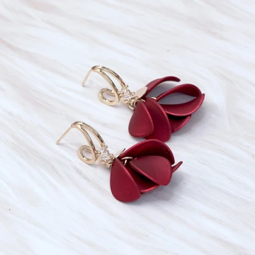 粉桃格子小花霧面&times;穿戴式手指甲片&times;二十四入 .avif