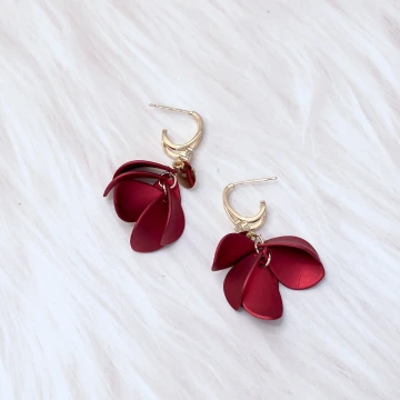 粉桃格子小花霧面&times;穿戴式手指甲片&times;二十四入 .avif