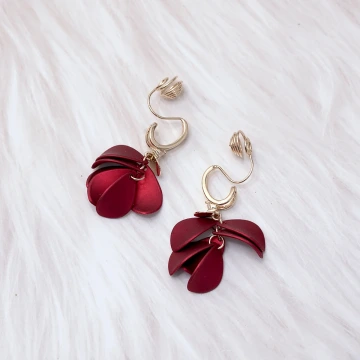 粉桃格子小花霧面&times;穿戴式手指甲片&times;二十四入 .avif