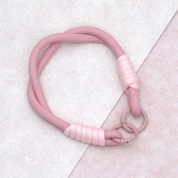 雙線素繩&times;手機腕帶掛繩&times;粉紅.avif