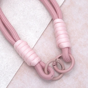雙線素繩&times;手機腕帶掛繩&times;粉紅.avif