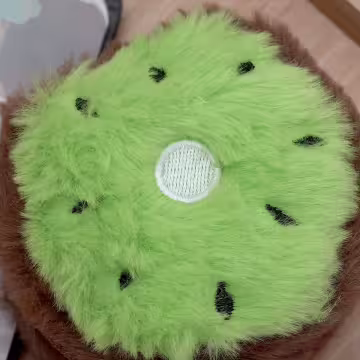 奇異果毛絨絨×掛件零錢包