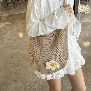 焦糖布丁小花亮面&times;穿戴式手指甲片&times;二十四入 .avif