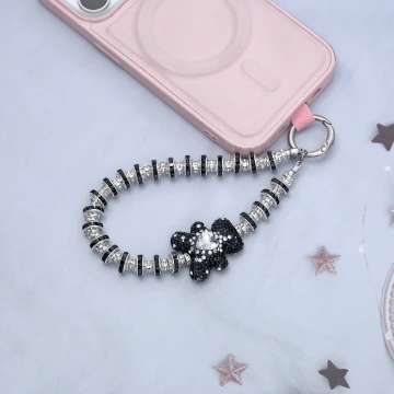 白珍珠圓舞曲&times;雙層手機腕帶掛繩.avif