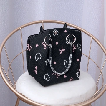 大蝴蝶結&times;針織手提袋.avif