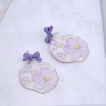超長飄逸薄紗蝴蝶&times;螺旋耳夾.avif
