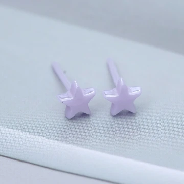小星星&times;陶瓷&times;養耳棒&times;二套件耳環組&times;黑色.avif