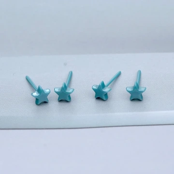 小星星&times;陶瓷&times;養耳棒&times;二套件耳環組&times;藍色.avif