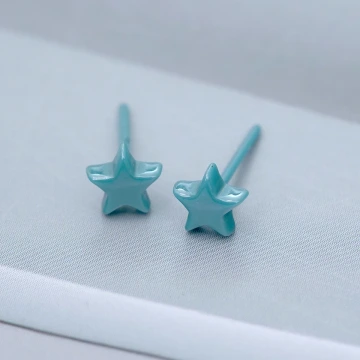 小星星&times;陶瓷&times;養耳棒&times;二套件耳環組&times;藍色.avif