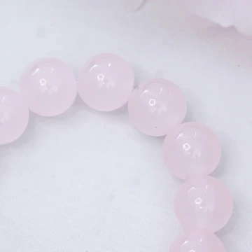 鑽石小鹿花朵&times;固定式琉璃串珠手鍊&times;深藍.avif