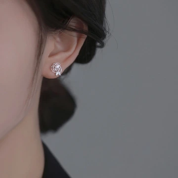 925銀針&times;羅紋蝴蝶領結&times;耳針.avif